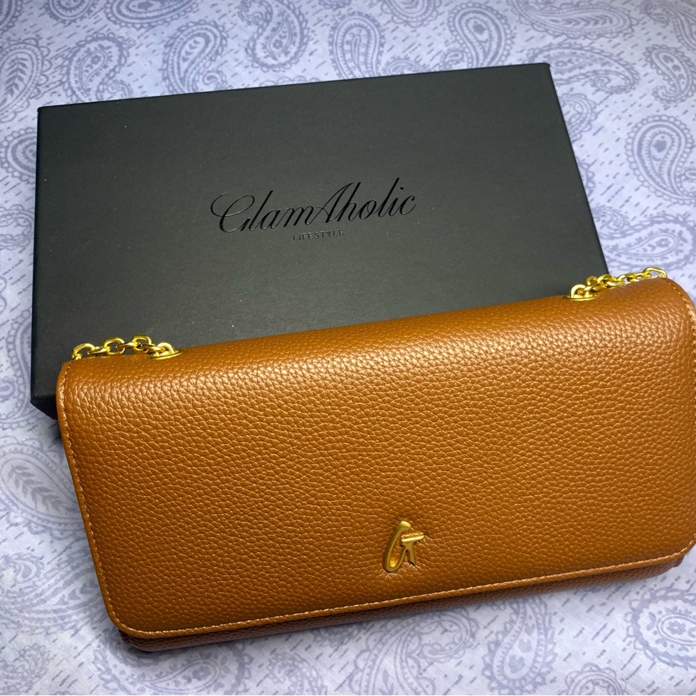 Glamaholic Crossbody WOC Brown